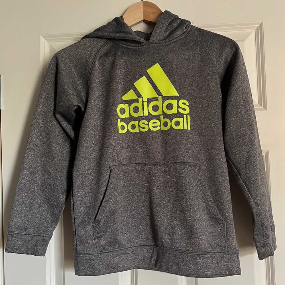 Boys Fleece lined Adidas sweatshirt, sz Med